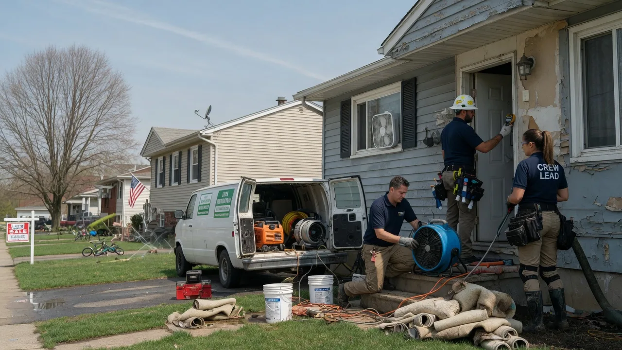 Flood Cleanup in Pomeroy, OH near me